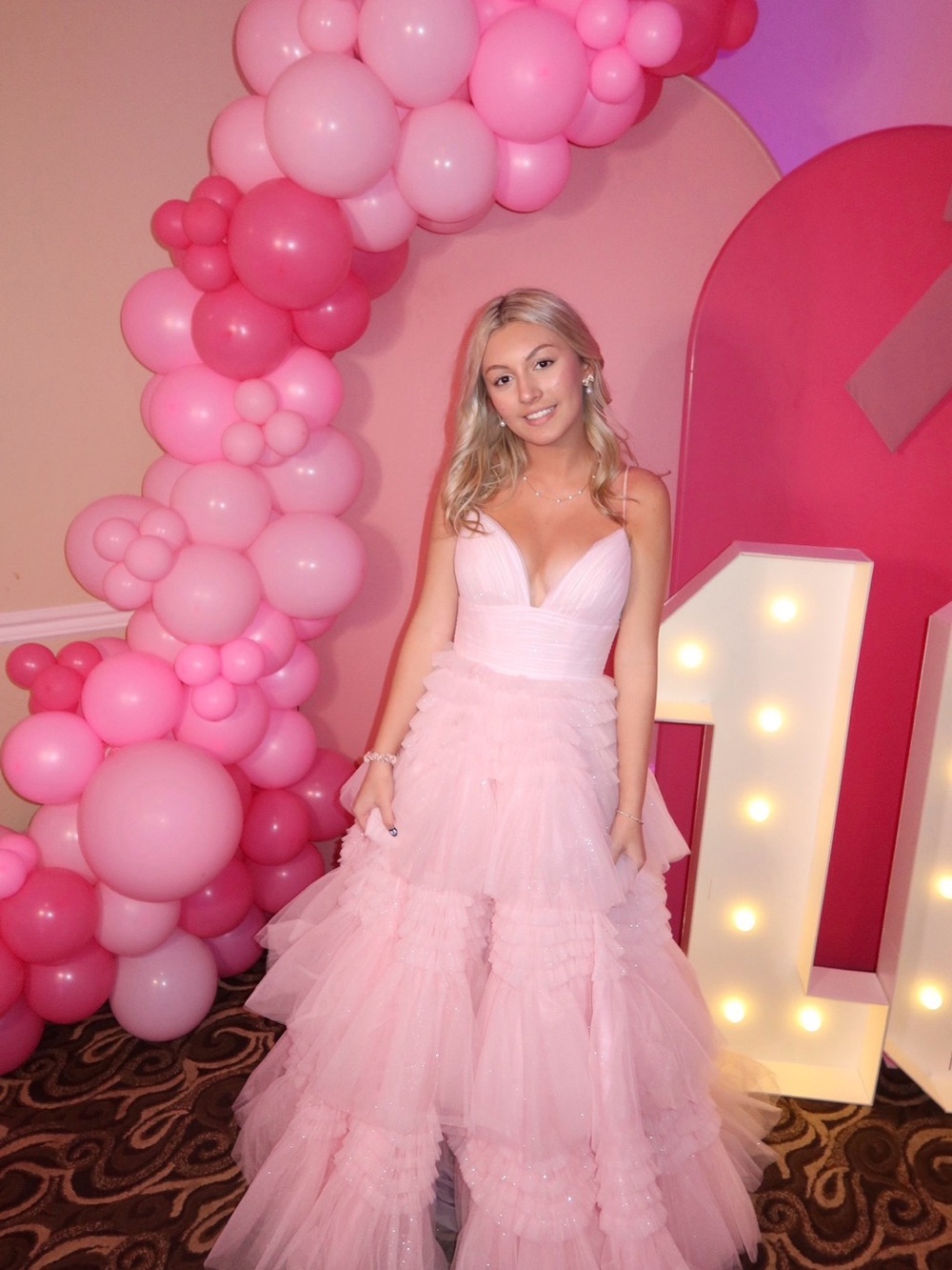 Selling my sweet 16 dress!! perfect for prom. will make sure to ship fast. - Picture 2 of 2